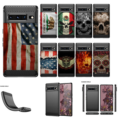 Case For [Google Pixel 8 Pro (2023)][Flex TPU Fiber SET1] Slim Flexible Shock