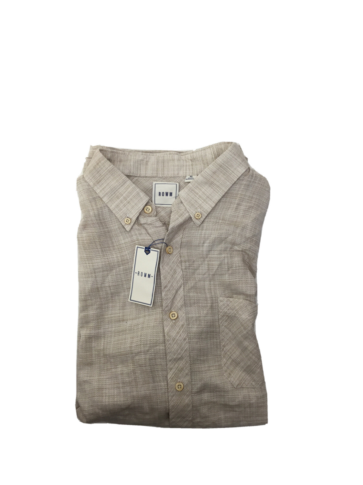 Мужские рубашки ROWM из 100 ХЛОПКА BIEGE XL 5690₽