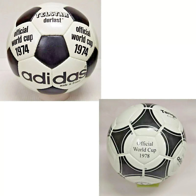 Telstar 1974 Tango River Plate 1978 2pcs Fifa World Cup Soccer