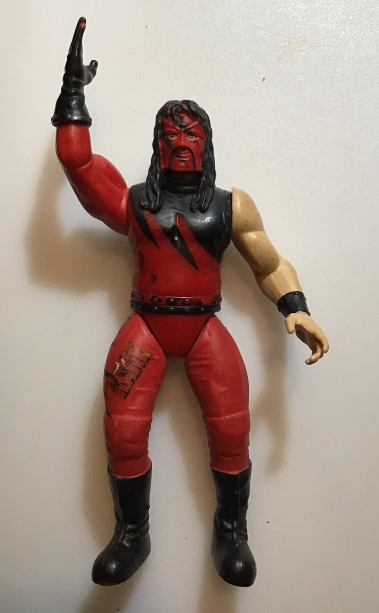 Vintage Kane WWF Attitude Era JAKKS Action Figure w/ Karate