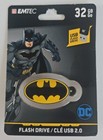 Emtec Batman USB 32 GB Flash Drive/Keychain Back to School New Sealed