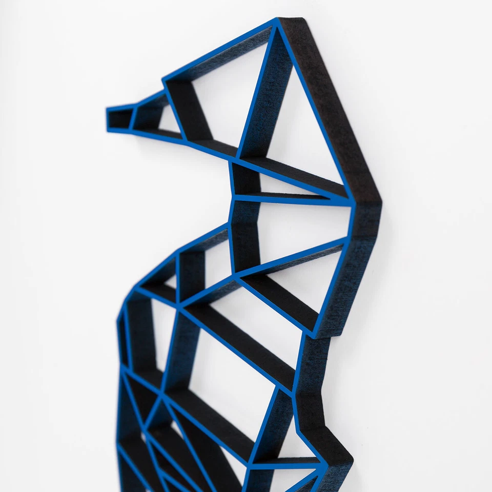 Kleinlaut 3D-Origami "Seepferdchen" 32 Farben & 5 Größen Geschenkidee Gebutstag  - Bild 2 von 4