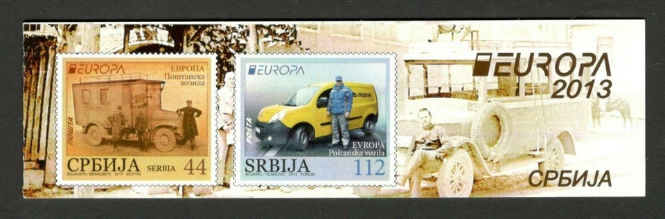 SERBIA-MNH**-BOOKLET-PRIVATE-EUROPA CEPT-3 SETS-2013. - Image 4 of 4