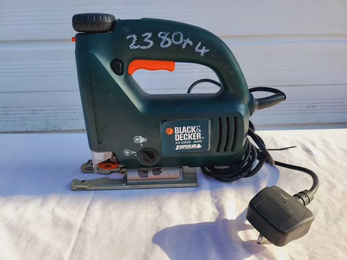Black Decker KS638SE Superlock Jigsaw 240V 400W Working Made in the UK