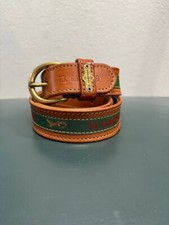 cinture vintage El Campero in pelle 80 cm made in Texas USA