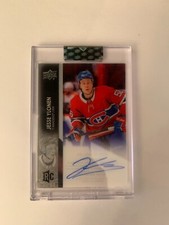 2021-22 Upper Deck Clear Cut #CCJY Jesse Ylonen AU RC - Montreal Canadiens