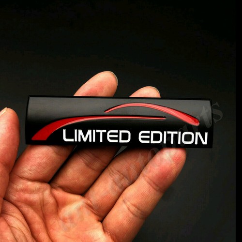 2x Metal Chrome Limited Edition Fender Emblems Trunk Sport Badge - Foto 9