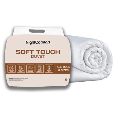 NightComfort Soft Touch Antiallergie Mikrofaser Bettdecke - alle Togs & Größen