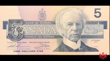 1986 Bank Of Canada 5$ Thiessen/Crow GNH3343776 - AU/UNC -