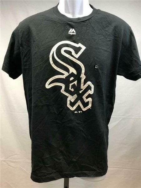 Chicago White Sox Men Size L Large Black Majestic Shirt for sale online | eBay