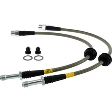 StopTech 950.33516 Rear Braided Brake Line Kit for 2009-16 Audi A4 / 2009-16 Q5