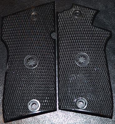 Star PD Pistol Grips checker pattern Jet Black | eBay
