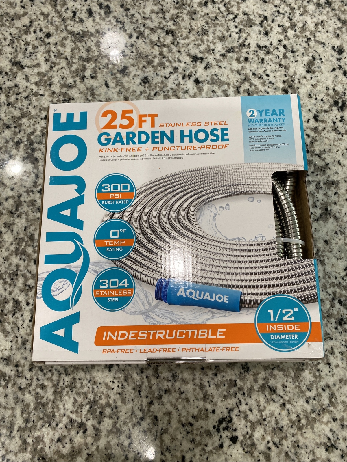 Image of Aqua Joe AJSGH25 garden hose