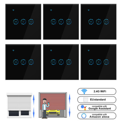 Tuya Smart WIFI Touch Schalter Vorhang Rolladenschalter Jalousieschalter Alexa