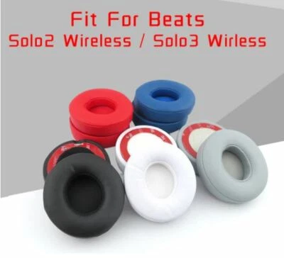 SSF24 Ersatz Ohrpolster Ear Pad für Beats by Dr.DRE Solo 2.0/3.0 Wireless 1 paar