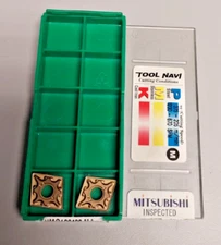 Mitsubishi Materials: Turning Insert:CNMGT20408-MA, CNMG432MA, UE6105, 2 Pack