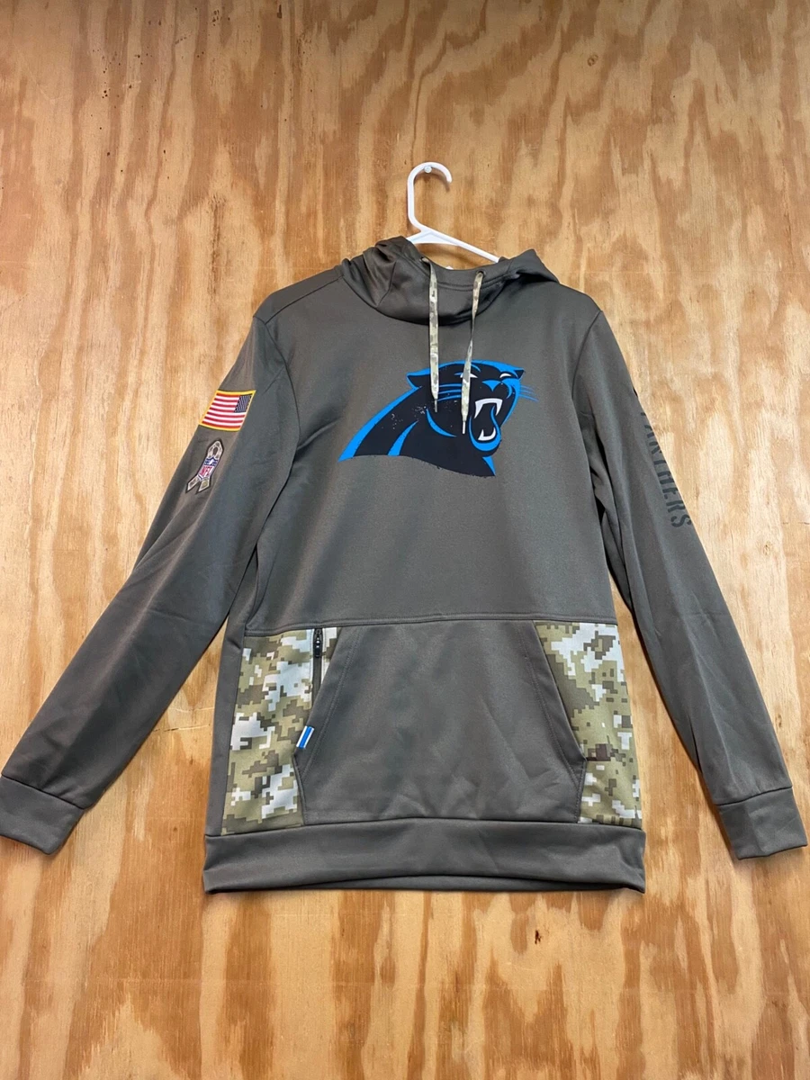 Men's carolina panthers shop salute to service hoodie