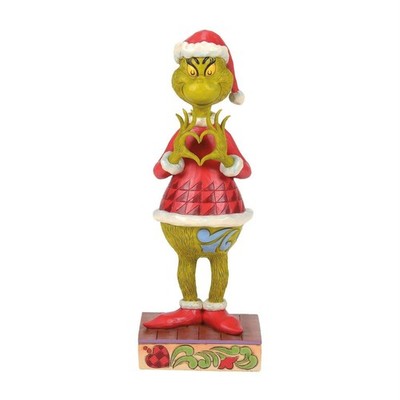 Jim Shore Grinch with Heart Hands Figurine 6017062 New for 2025