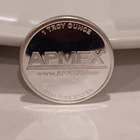 APMEX American Precious Metals Exchange 1 Troy Ounce .999 Fine Silver Round Coin