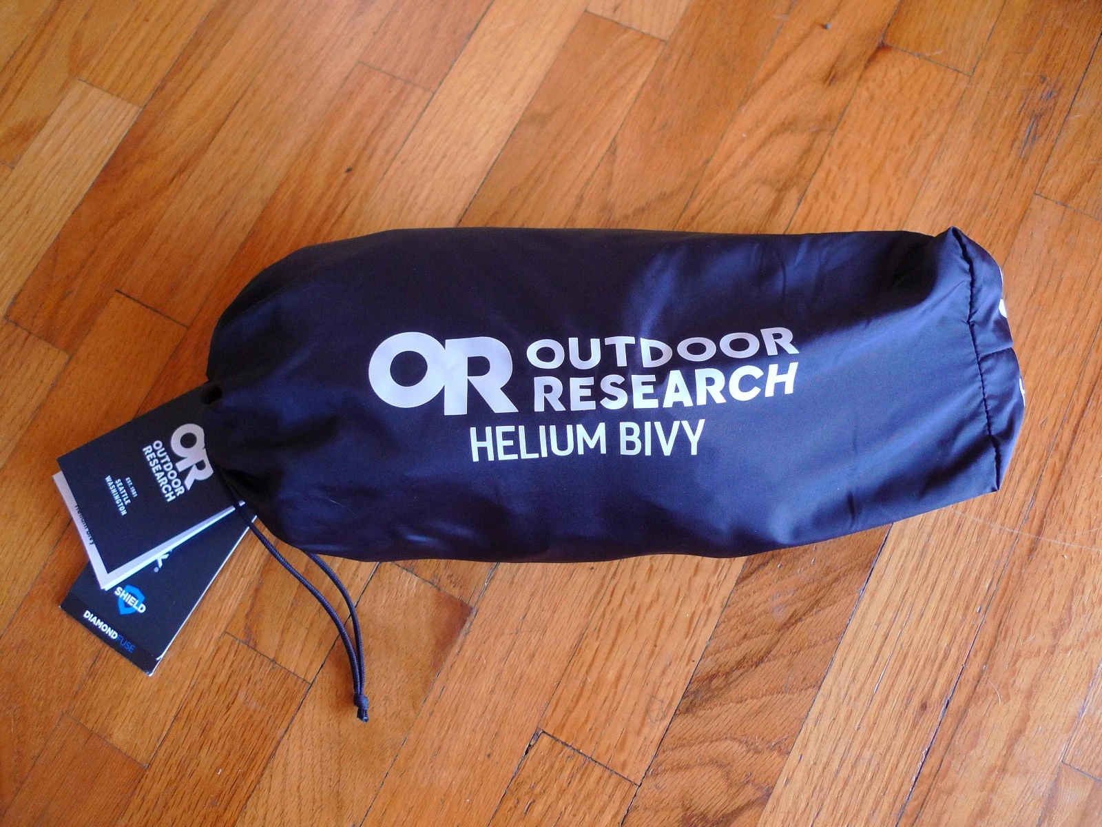 Outdoor Research Helium Bivy Slate, waterproof/breathable Pertex Shield NWT
Opens in a new window or