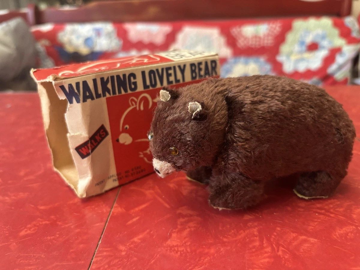 Ancien jouet mécanique ours walking bear Sonsco made in Japan 1946 1954 14 cm | eBay
