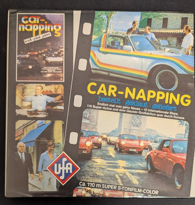 Car Napping-bestellt, geklaut, geliefert - Super 8 Spielfilm UFA 3x 110m