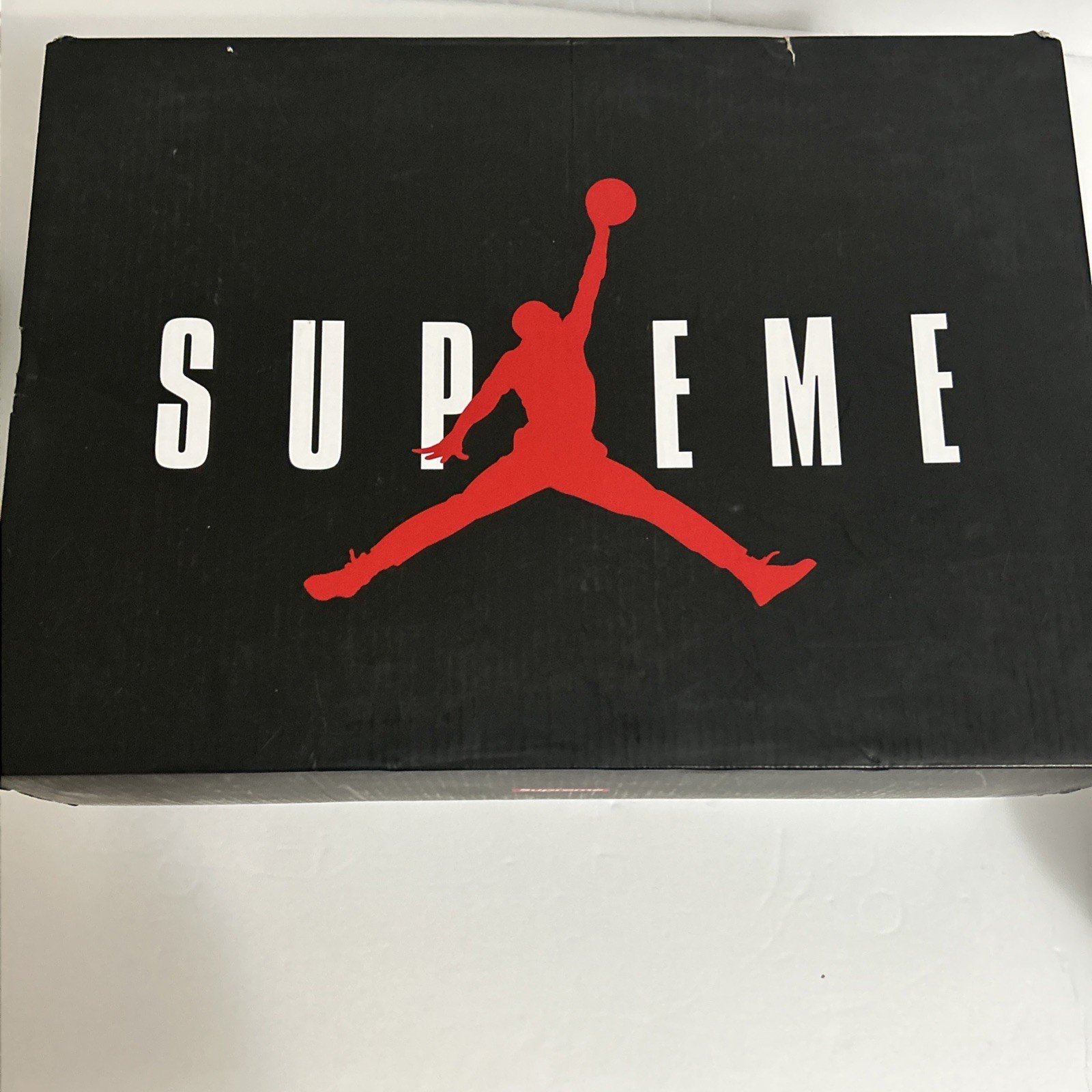 Nike Air Jordan V 5 White SUPREME size 8 DS og 824371-101 thumbnail 19