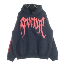 REVENGE GALLERY X Kill Hoodie Black red Hoody Double-sided Print Sweatshirt Used