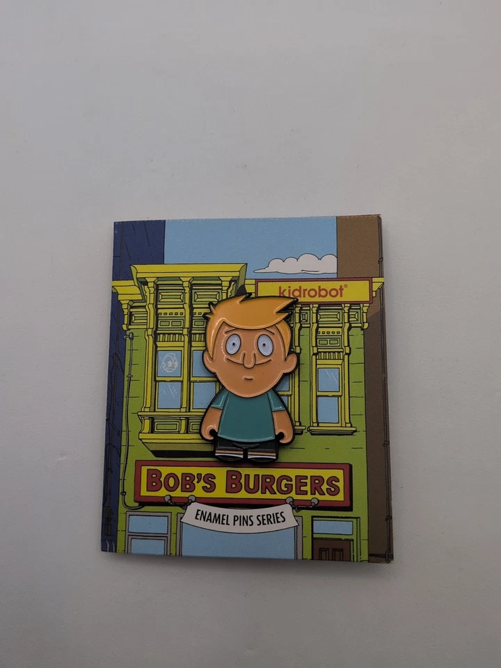 Kidrobot Bobs Bob's Burgers NEW Enamel Pin ANDY rare new No box  - Image 2 of 4