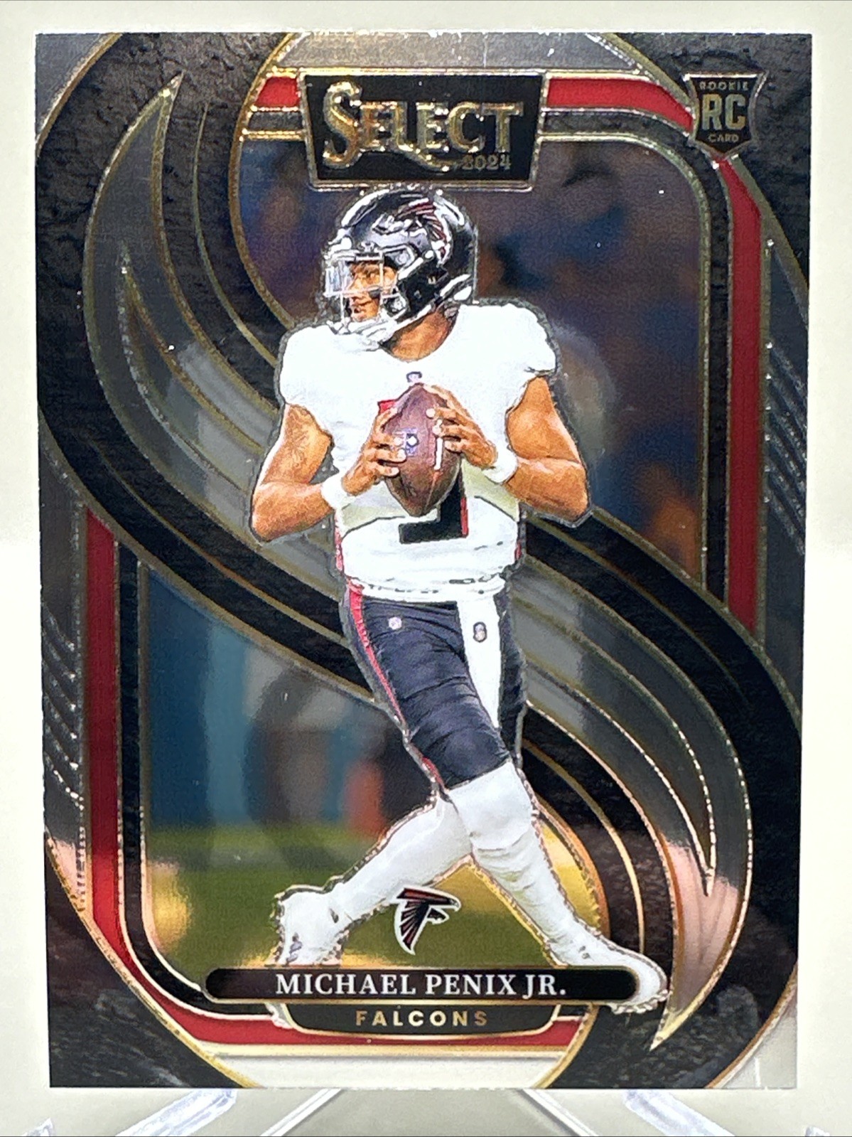 2024 Panini Select - Premier Level Michael Penix Jr. #110 Silver Prizm