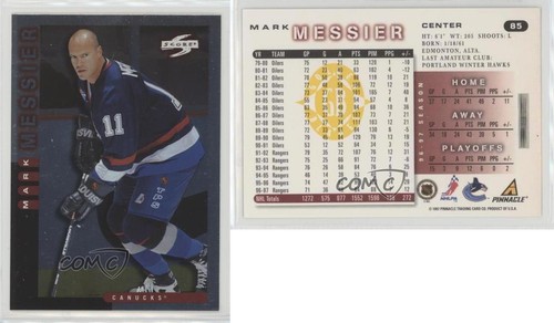 1997-98 Score Lame d'oro Mark Messier #85 HOF 0c1o - Foto 3 di 3