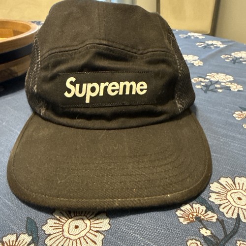 Supreme Snakeskin Mesh Camp Cap