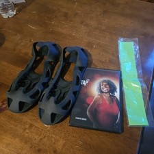 TAPfit - Begginer Tap Dancing KIT Universal tap shoes, DVD bag - NEW