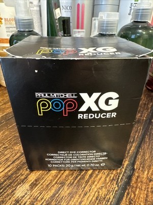 10 Paul Mitchell Pop XG Reducer Direct Dye Corrector 20g / 0.70 oz packets