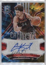 2023-24 Spectra Catalysts Signatures Astral Prizm 21/49 Corey Kispert Auto 12z3
