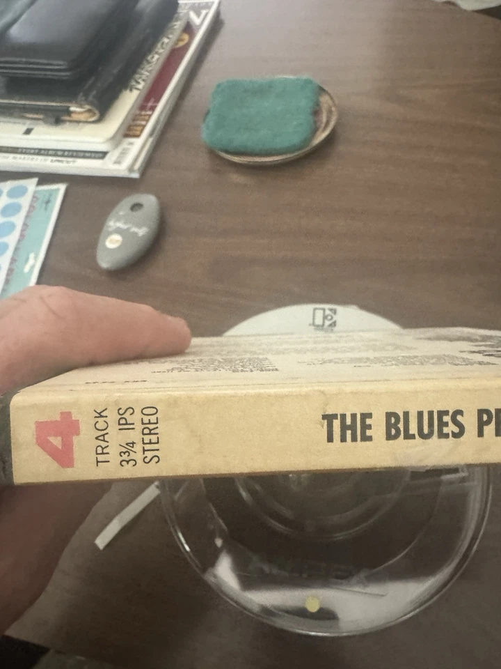 The Blues Project Reel To Reel Various Artist comp. 3-3/4 IPs Tested! Elektra! Foto 3 de 4