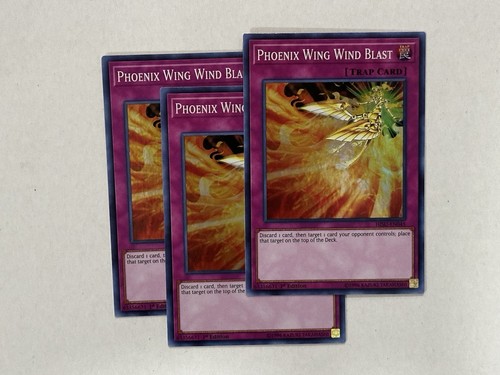 Phoenix Wing Wind Blast HISU-EN045 YuGiOh Hidden Summoners card