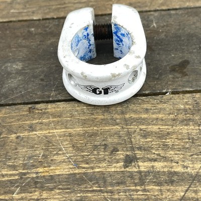 Vintage GT BMX Seatpost Clamp Holey 25.4mm Performer 80s Aluminum