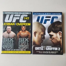 UFC 141 Lesnar vs Overeem & UFC 106 Ortiz vs Griffin DVD Fight Bundle