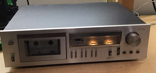 Pioneer CT F550 Stereo Cassette Tape Deck Player Recorder Vintage For Parts READ