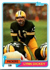 Lynn Dickey 1981 Topps #41 Green Bay Packers