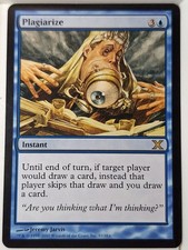 Plagiarize - 10th Edition Core Set - Magic the Gathering MTG Nice!