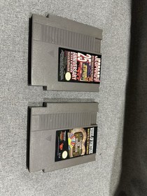 2 Game Lot - UNTESTED. Wheel Of Fortune,Jeopardy 25th Anniversary(Nintendo NES) 