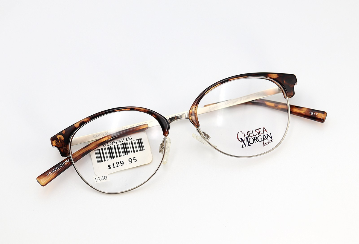 CHELSEA MORGAN CPM 20201 Tortoise-Gold 48-17-140 Petite Eyeglass