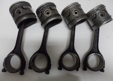 Vintage Set Of 4 Ford V8 Dome Top Pistons Std 4 Ring Connecting Rods Canada Vintage Set Of 4 Ford V8 Dome Top Pistons Std 4 Ring Connecting Rods Canada