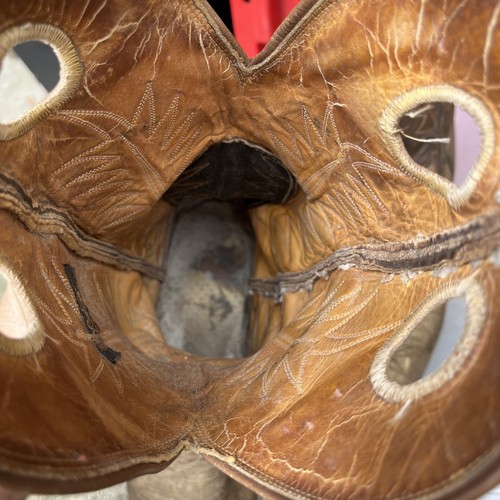 Vintage Country By Avirex Western Rancher Cowboy Boots Vibram Soles Size 10.5 - Picture 12 of 13