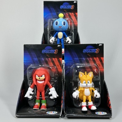 Sonic the Hedgehog 3 Chao Mascot Shadow & Knuckles 2.5  Action Figure Jakks New