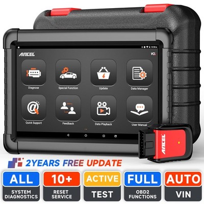 ANCEL X6 Car Diagnostic Tool Bidirectional All Systems OBD2 Scanner Code Reader