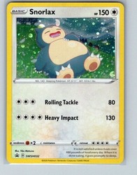 Snorlax SWSH032 Sword & Shield Black Star Promo Holo