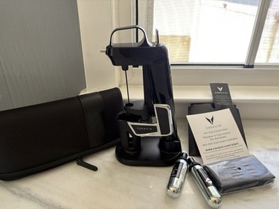 Coravin Wine System Black Modern With Handle Case & Accessories